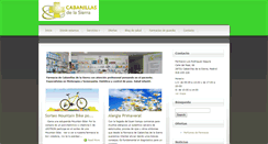 Desktop Screenshot of farmaciacabanillasdelasierra.com